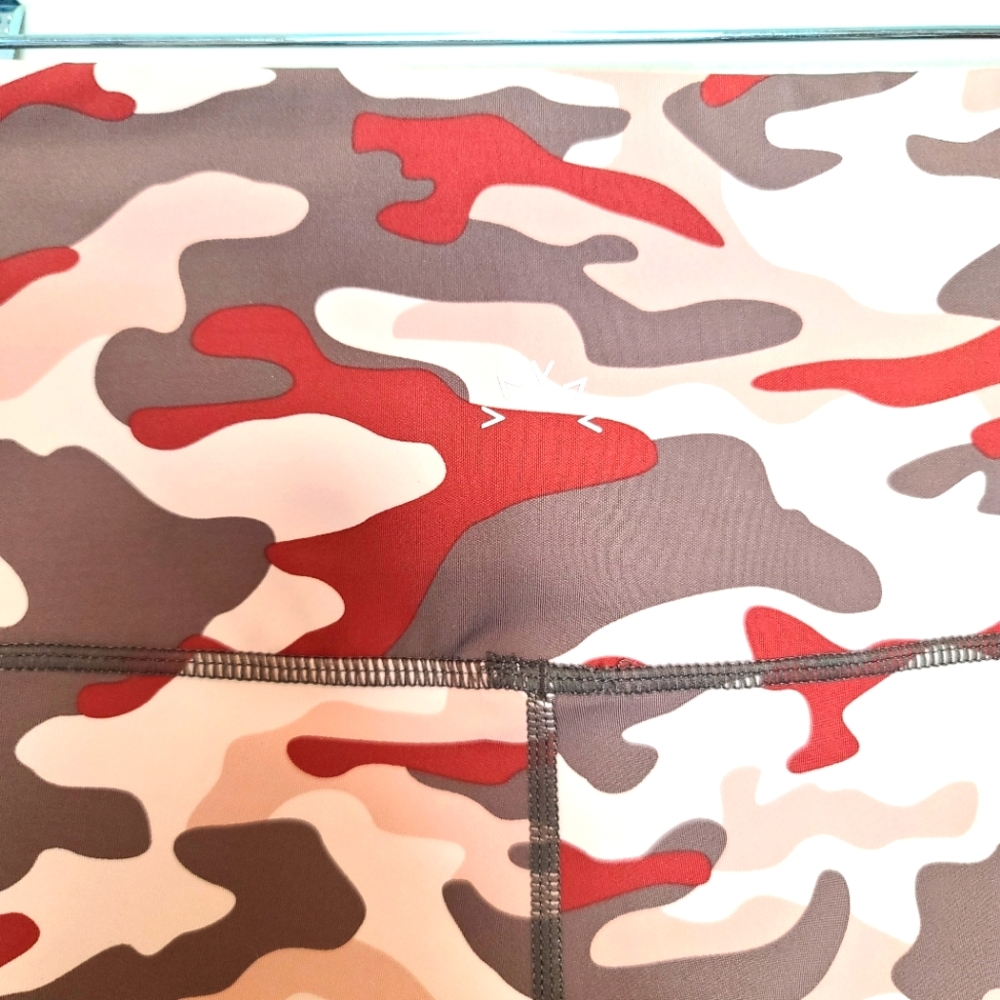 VARLEY Estrella Zion Camo Leggings Red - Picture 9 of 9